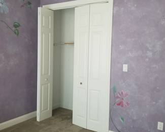 Bifold closet doors - 9 ft. tall