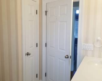 Interior doors - many are 9 ft. tall; some standard height