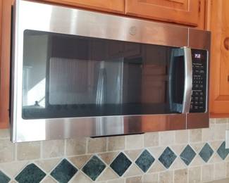 GE microwave oven mfg. 6/2019