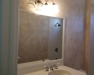 Vanity mirror & lights
