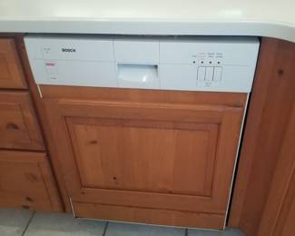 BOSCH dishwasher with stainless steel interior