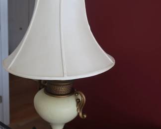 one  of  two  matching  lamps