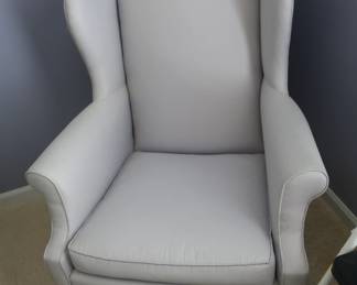 pale  blue  chair