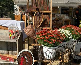 The tents are great shopping!