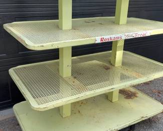 Metal bread rack - amazing for display!