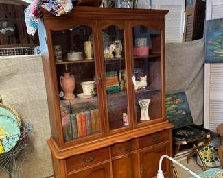 china cabinet makes cute storage