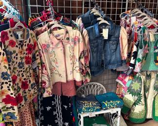 Shop our Vintage clothing and quilted vest/jackets