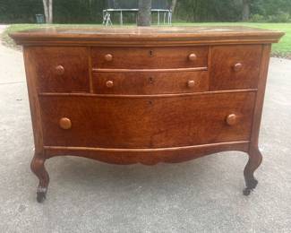 dresser with mirror also