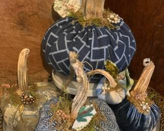 Handmade pumpkins are always a favorite at this sale