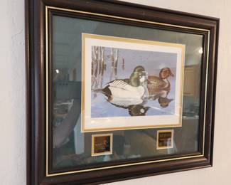 Duck Print signed by Artist and Numbered 