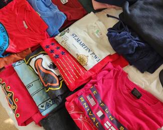 Graphic T's and Sweat Shirts