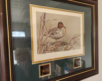 Duck Print signed and numbered