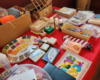 Notions and other Art Suppies...Stamping, Coloring, etc. 