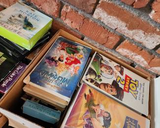DVD's and VHS