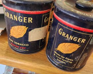 Vintage Tabacco Cans 