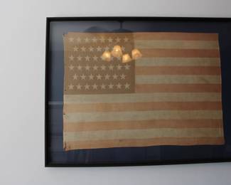 Antique 46 star US flag