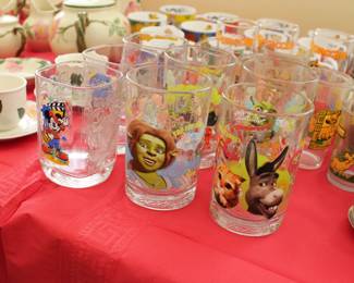 Shrek and Disney glasses