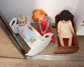 Collectible vintage dolls