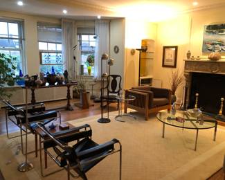 Pair of vintage Wassily style chairs