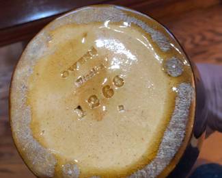 Bottom of the corn jug