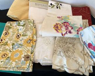 Pretty Vintage Tablecloths