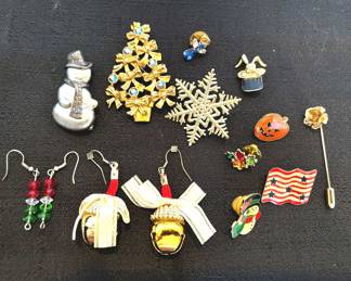 ChristmasHoliday Pins  Avon, Trifari