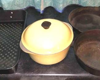 Cast IRon Vintage Pots