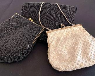 Beaded Rhinestone Evening Bags