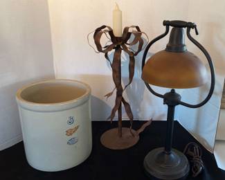 Rustic Decor Vintage Croc, Lighting