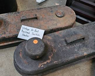 VINTAGE RAILROAD SWITCH HEATER