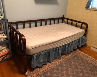 Jenny Lind Style Daybed is 80 inches long and 40 inches wide and 32 inches tall.