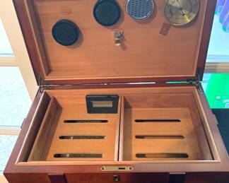 Inside Humidor