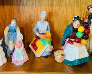 Royal Doulton Old Lady Figurines