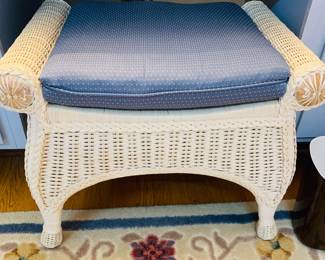 Wicker Bench