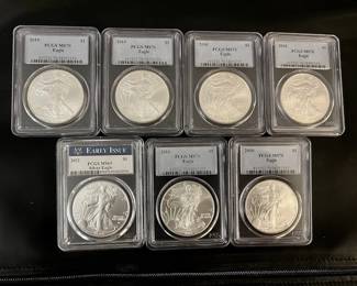 MS-70 Coins  $60 Each