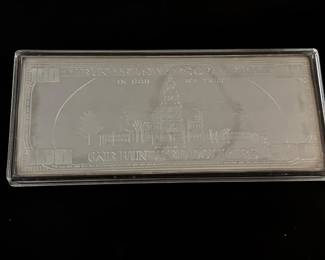 4 oz Silver Bar  $150