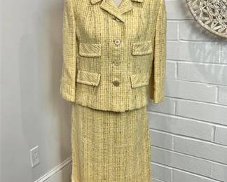 Vintage Rae Phillips Inc. Jacket and Skirt Two Piece Suit Set
