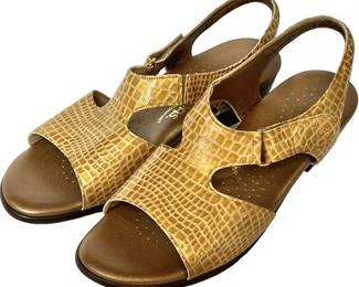 SAS Tripad Suntimer Reptile Print Women’s Sandals Size 10.5