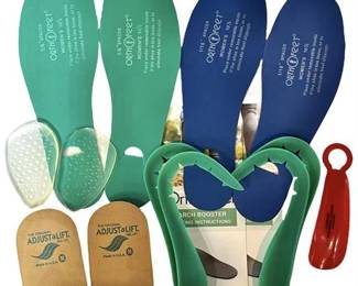 OrthoFeet Insoles, Arch Boosters, AdjustaLift Heel Lifts, & More