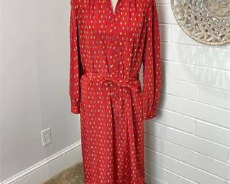 Vintage Schraeder Sport Size 16 Pattern Dress