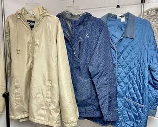 (3) Lightweight Jackets - Paradox has 22 1/2" pit to pit measurement and other t