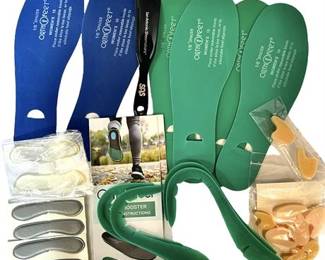 OrthoFeet Insoles, Arch Boosters, Toe Separators, Heel Protectors, & More