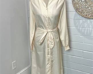 Vintage Size 12 Lady Manhattan Dress Co. Polka Dot Dress
