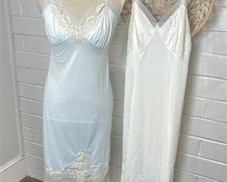 Vintage NWT Vanity Fair Size 36 Tall and Unbranded Size 36 Lace Trimmed Slips