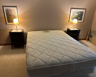 Queen mattress and boxspring in good condition