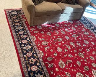 Pakistan area rug in Persian design; 8.1 x 10.2; appraisal available