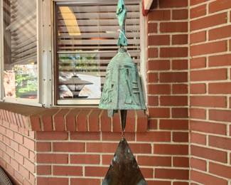 Paolo Soleri Cast Bronze Wind Bell. Heavy!