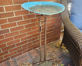 Tom Torrens bird bath