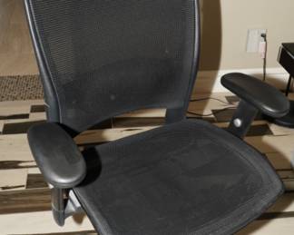 Mesh rolling office chairs-adjustable x 2
