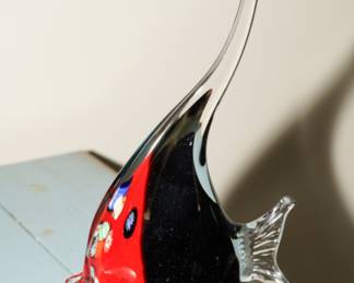 Murano millefiori fish